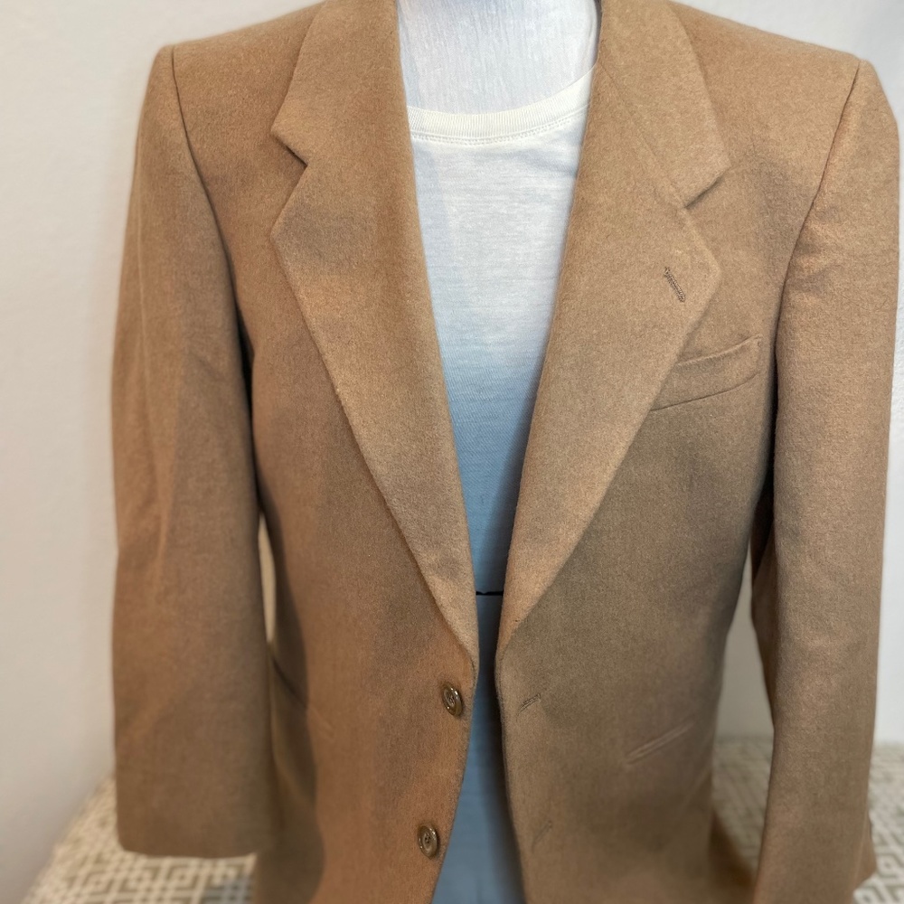 Jones New York Men's Wool Cashmere Blend Blazer Sz 38 Short- preowned